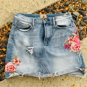 Driftwood Stef denim mini